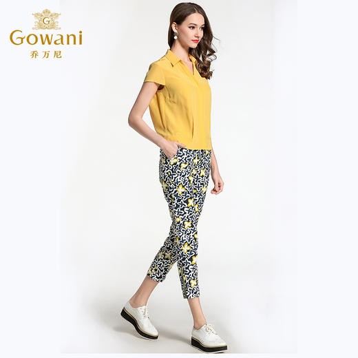 乔万尼春夏修身休闲紧身铅笔小脚裤EB1F716 商品图1