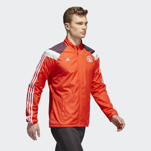 2018波士顿马拉松adidasbostonmarathoncelebrationjacket限量版夹克