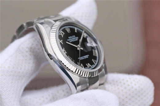 AR高仿劳力士DATEJUST日志型116234腕表副本， 36mm直径，并行代购版DATEJUST，完美修正十年间所有副本的不足和缺陷，男士腕表，自动机械机芯，精钢表带，密底（复刻手表） 商品图9