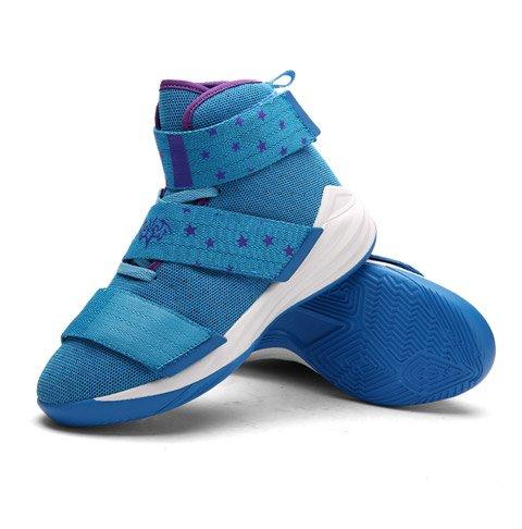 【寒冰紫雨】 新款时尚四季新款潮男高帮戈登篮球鞋防滑中学生情侣