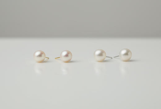 BE LOVED 天然淡水珍珠耳钉  925银  商品图4
