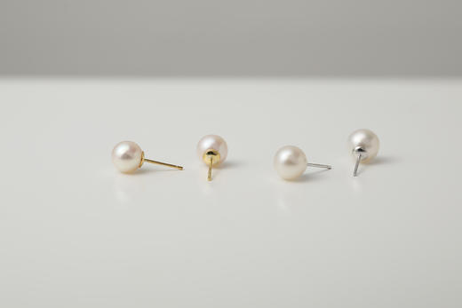 BE LOVED 天然淡水珍珠耳钉  925银  商品图5