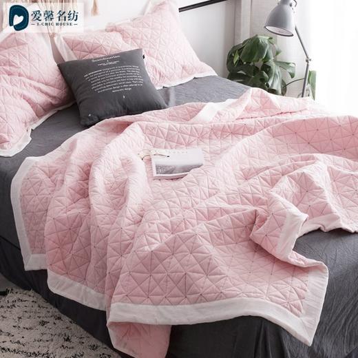 【日本三宅设计】马卡龙清凉款全棉空调被 巴厘纱轻薄柔软透气 贴身舒适 夏凉被三件套 商品图2