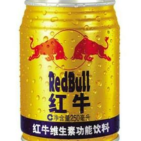 【饮料】听红牛维生素功能250ml/瓶 24瓶/箱