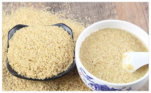 新疆时时养小麦胚芽 天然绿色食品原味小麦胚芽片 礼盒袋装 480g 商品图4