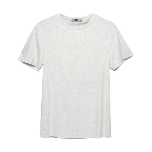墨麦客2017夏季新款修身圆领短袖T恤男青年纯色t恤上衣打底衫7222 商品图4