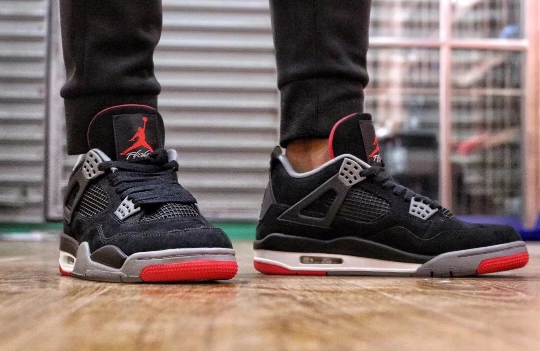 air jordan aj4乔4代黑红男鞋篮球鞋