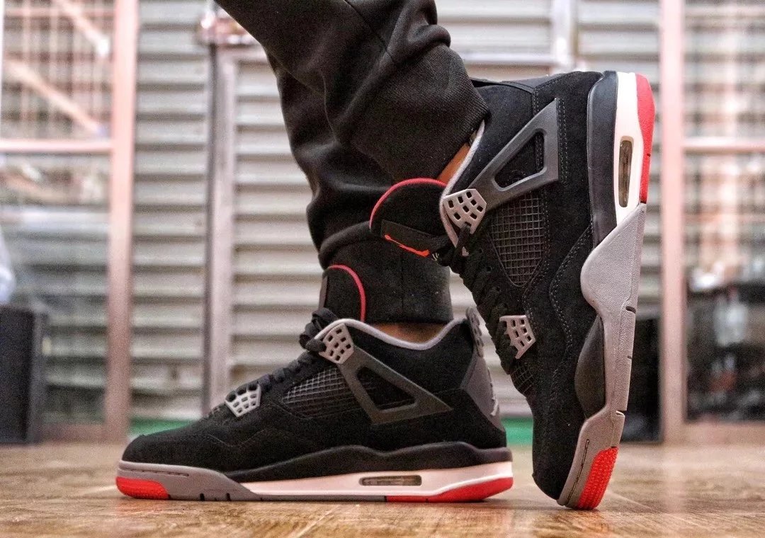 air jordan aj4乔4代黑红男鞋篮球鞋