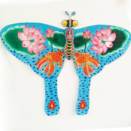 国际风筝工艺大师杨红卫风筝作品山东潍坊大风筝飞上天的工艺品