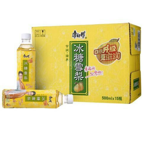 【批发】康师傅冰糖雪梨500ml/瓶*16瓶/箱 商品图0