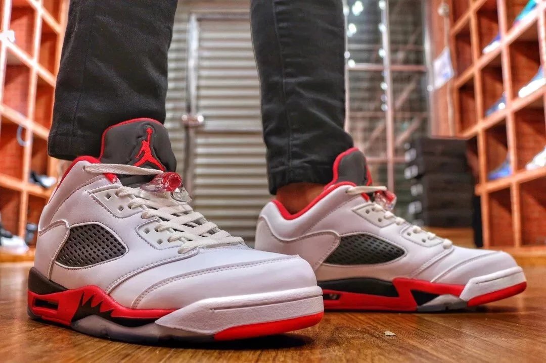 air jordan aj5乔5代火焰男鞋高帮篮球鞋