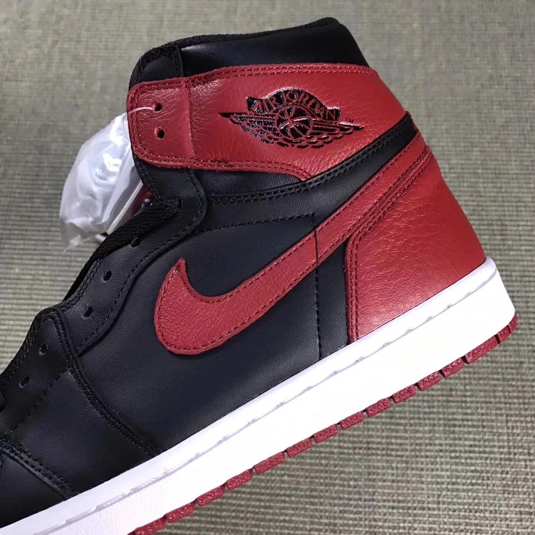 air jordan 新款喬1aj1禁穿黑紅男鞋女鞋高幫籃球鞋