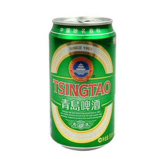 【啤酒】青岛国标330ml/听 商品图1