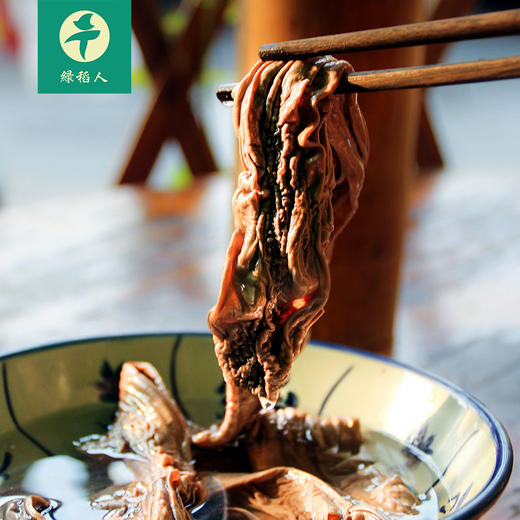 【黑黄腐竹】传统工艺零添加 豆香浓郁 营养健康 商品图0