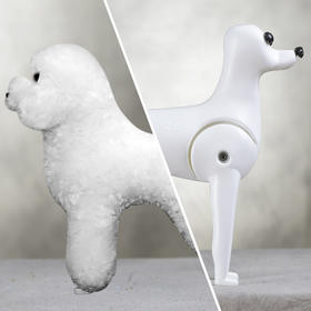 贵宾狗模特全身毛套装 OPAWZ小爪印