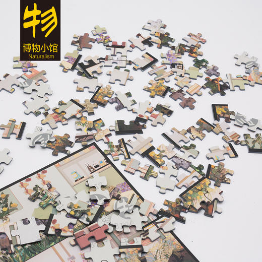 博物小馆原创【萌之屋】动物漫画 100块免拼拼图 A5尺寸小拼图 商品图12