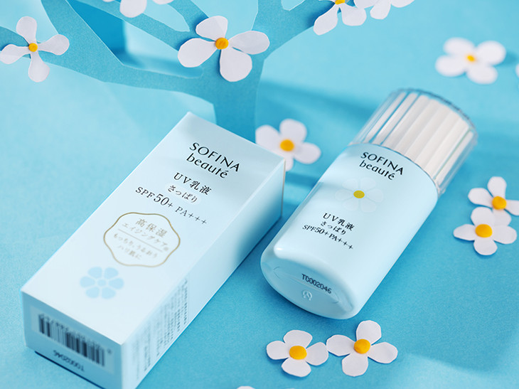苏菲娜(sofina)芯美颜日间倍护防护乳液(清爽型)32ml spf50  pa