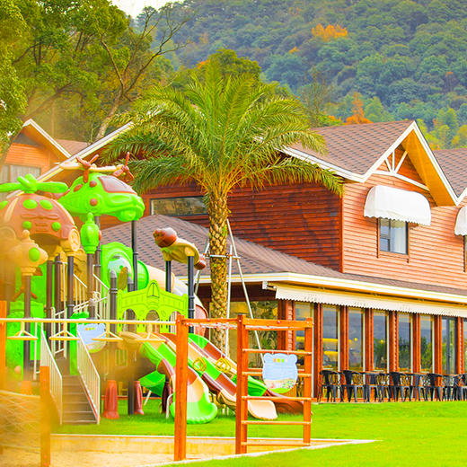 【宁波】象山海米木木亲子庄园,北欧风情小木屋!