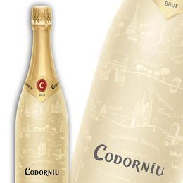 西班牙原瓶进口起泡酒 科多纽金标起泡葡萄酒 Codorniu Barcelona Sleever Edition 单支装750ml