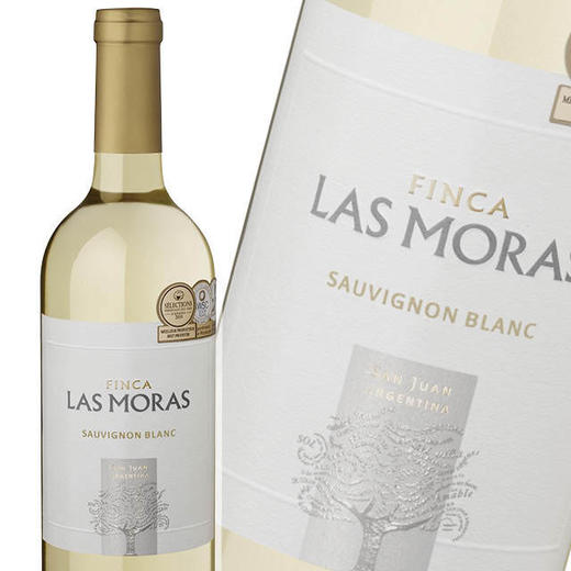 阿根廷原瓶进口干白 罗斯摩萨-苏伟浓白葡萄酒 Las Moras Sauvignon Blanc  750ml 商品图0