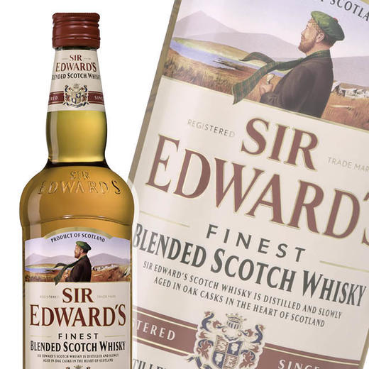 爱德华爵士威士忌 Sir Edward Whiskey 500ml 商品图0