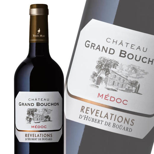 【双支特惠装】黛柏松城堡红葡萄酒Chateau Grand Bouchon Medoc 750ml*2 商品图1