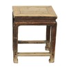 清晚期榆木中式古董家具方凳（对）凳子边几QB17100025 商品缩略图4