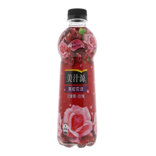 美汁源爽粒花语玫瑰葡萄汁饮料420ml 商品图0