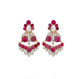 北京仓｜ANTON HEUNIS-Carica-石榴石英 耳环［西班牙设计师］