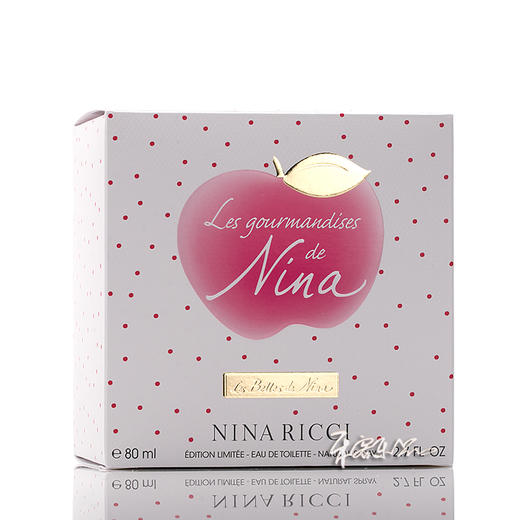 NINA RICCI 莲娜丽姿 红苹果甜心淡香水EDT 限量版妮娜的美食   小样/正装 商品图1