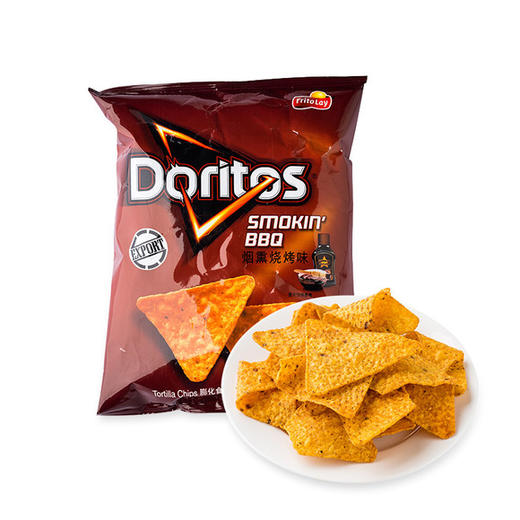 多力多滋 玉米片65g [超浓芝士味][烟熏烧烤味]任选其一 商品图1