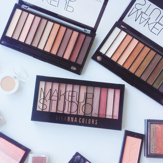 泰国思薇娜sivanna12色眼影2粉色系204g