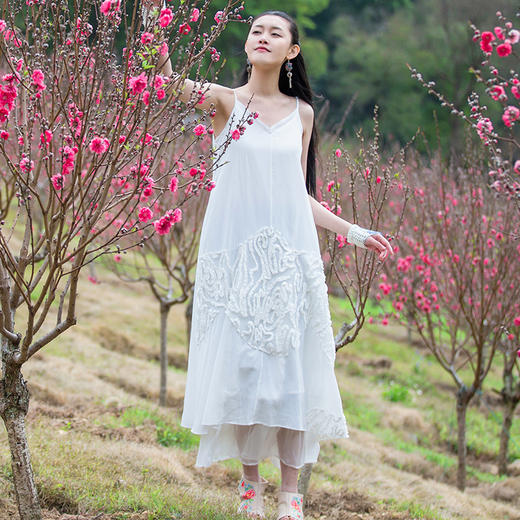 猎梦绣花连衣裙 | 夏季仙气吊带裙 | 气质女主 商品图2