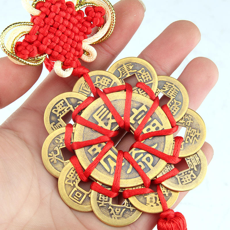 【镇宅化煞】铜梅花钱十帝钱