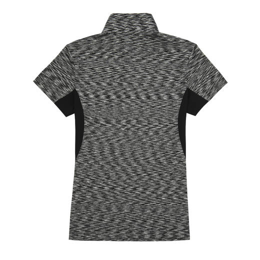 女士短袖polo衫-18SPS306麻灰紅 商品图1