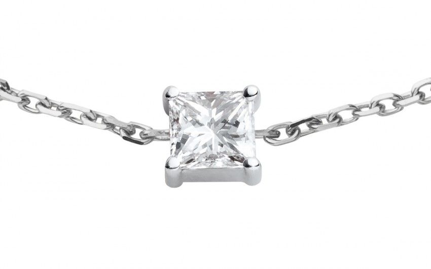 店面｜Redline-Princesse Chain-18K白金 钻石 手链［法国设计师］