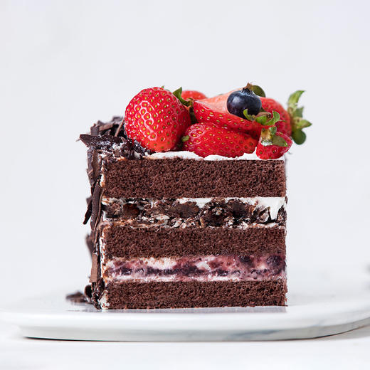 草莓黑森林蛋糕（萍乡+芦溪） 商品图1