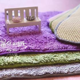 蜗品M&W浴垫37*65，超强吸水，轻柔触感，舒适止滑，不掉毛屑