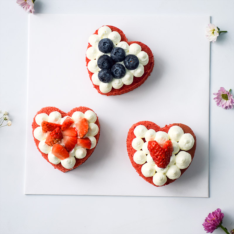 小心思 迷你裸蛋糕