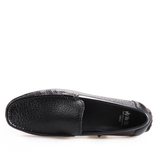 内联升男鞋单鞋休闲压纹皮鞋3375B 商品图2