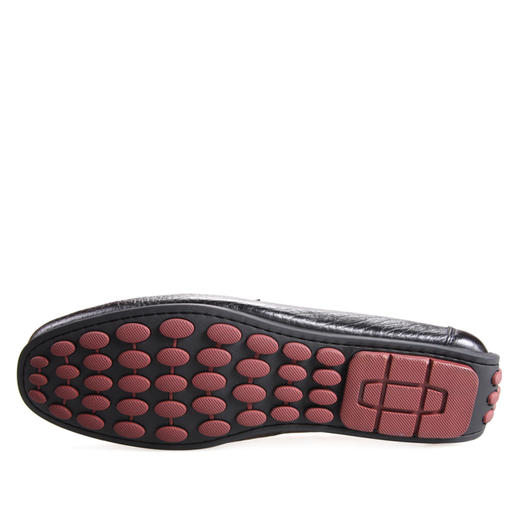 内联升男鞋单鞋休闲压纹皮鞋3375B 商品图3