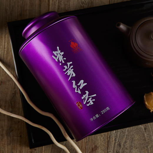 金帆红茶 紫芽红茶 250克 含花青素 养颜 抗氧化 商品图1