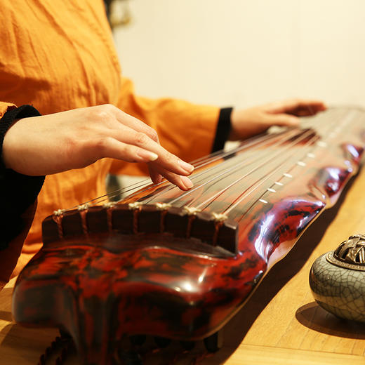 蕉叶赤霞式（钢弦）古琴 商品图2