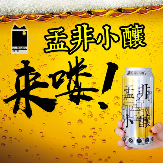 孟非小酿孟非老师亲自监督制作的精酿啤酒