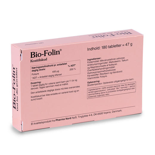 丹麦法尔诺德叶酸 Bio Folin 孕前必备 孕妇适用 商品图3