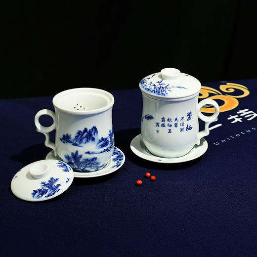 青花瓷套杯 商品图0