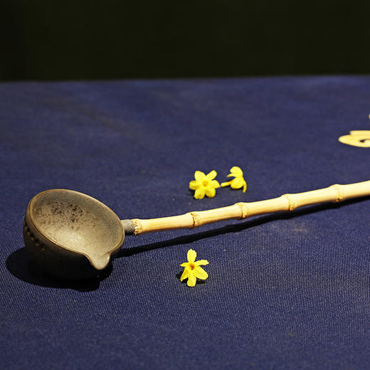 处暑欢乐拍陶分茶勺