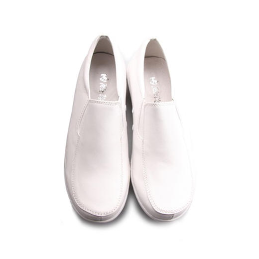 内联升女鞋单鞋牛皮护士鞋（气垫）1346C 商品图0