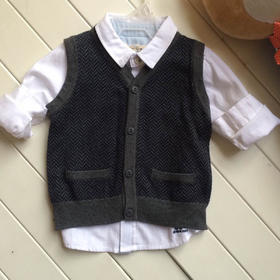 【男童羊绒马甲】 婴幼童羊绒背心  2岁半以下宝贝可穿