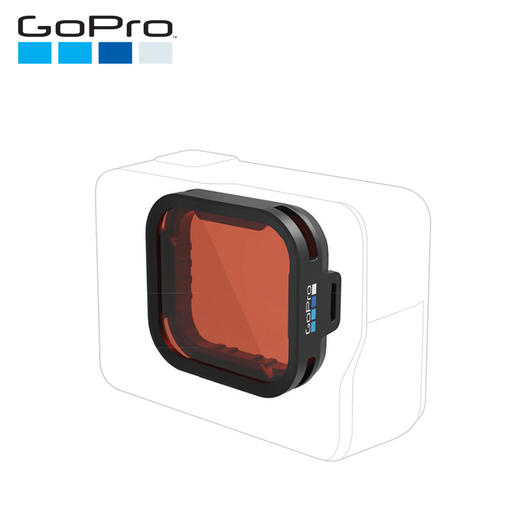 Gopro运动摄像机配件深海潜水滤镜 适用于hero5 6 Black Gopro官方旗舰店